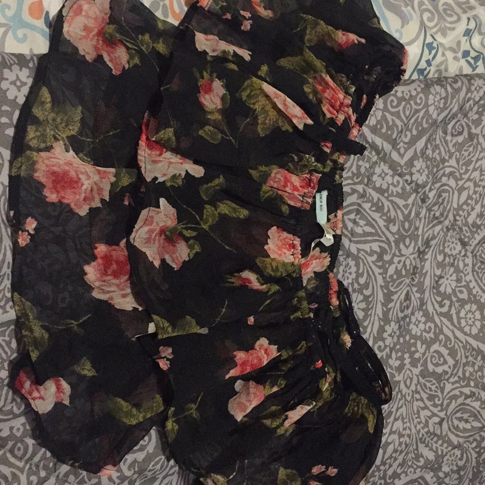 Crop top rose
